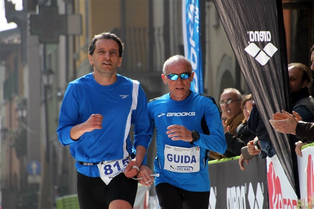 Alberto e Claudio seconda frazione a piedi